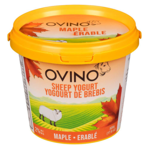 Ovino - 2% M.F. Sheep Yogurt Maple