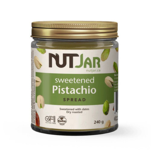 Nut Jar - Sweetened Pistachio Butter