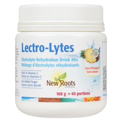 New Roots Herbal - Lectro-Lytes Coco Pineapple
