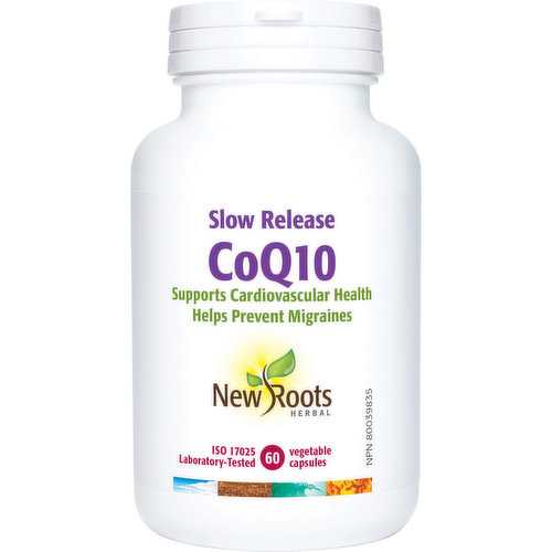 New Roots Herbal - CoQ10 Slow Release 100mg