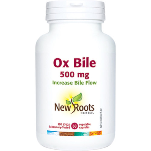 New Roots Herbal - Ox Bile 500 mg