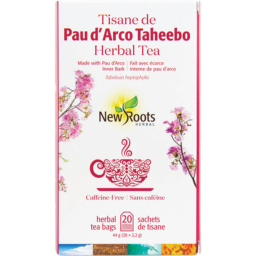 New Roots Herbal Pau Darco Taheebo Herbal Tea