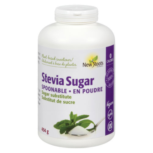New Roots Herbal - Stevia Sugar Spoonable