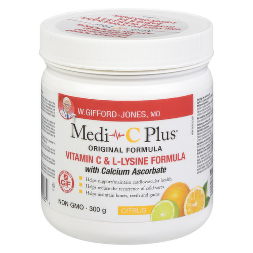 Dr. Gifford-Jones - Medi-C Plus with Calcium Citrus