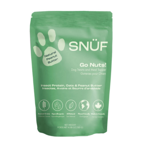 Snuf - Go Nuts Dog Treats Meal Topper