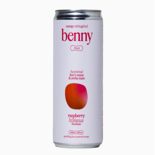 Benny - Energy Drink Focus Raspberry Hibiscus