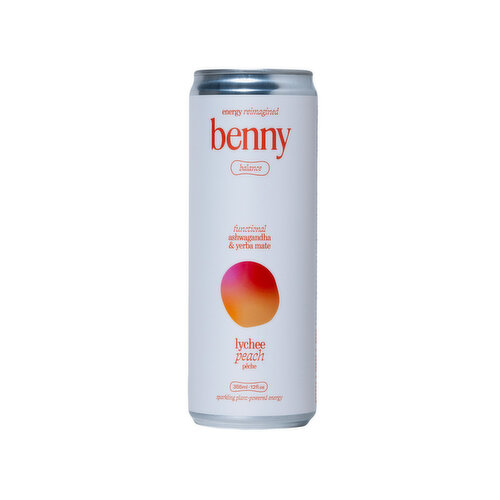 Benny - Energy Drink Balance Peach Lychee