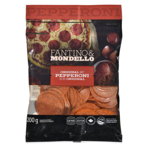 Fantino & Mondello - Sliced Dry Pepperoni