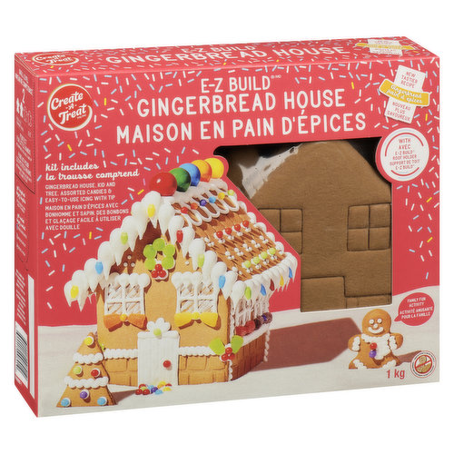 Create A Treat - Large Gingerbread House Kit - Urban Fare