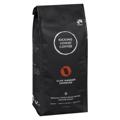 Kicking Horse - Coffee - Cliff Hanger Espresso Medium/Whole Bean
