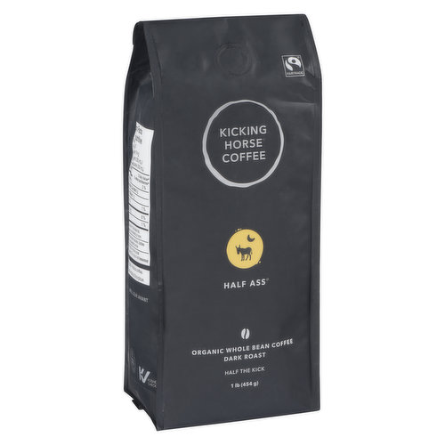 Kicking Horse - Coffee - Half Ass Decaf Dark/Whole Bean