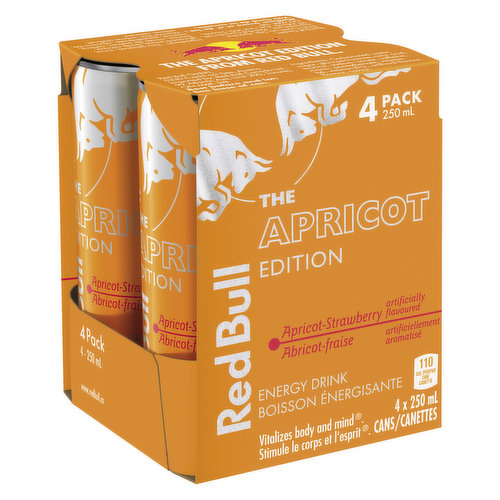 Red Bull - Apricot Edition 4 Pack