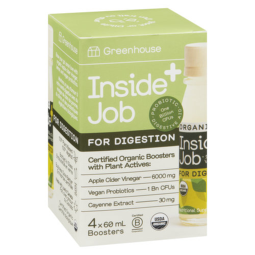 Greenhouse - Booster Inside Job Organic