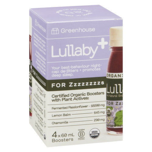 Greenhouse - Booster Lullaby Organic