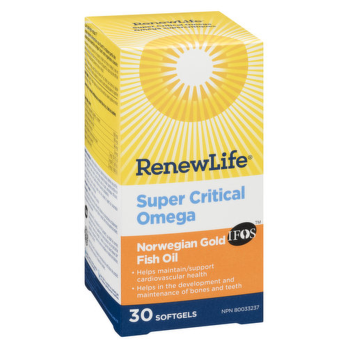 Renew Life - Norwegian Gold Super Critical Omega