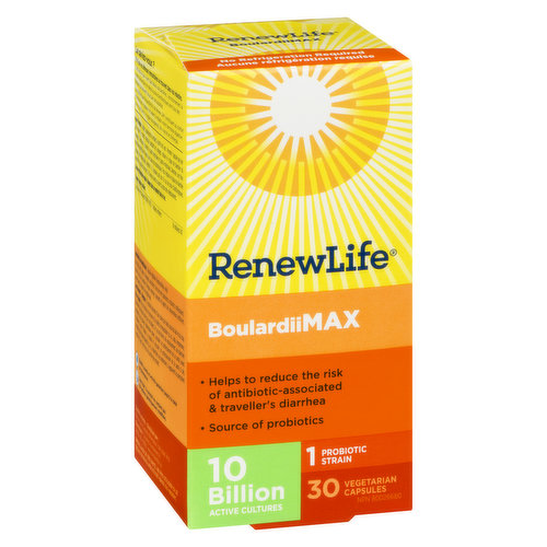 Renew Life - Boulardii Max Probiotic Capsules