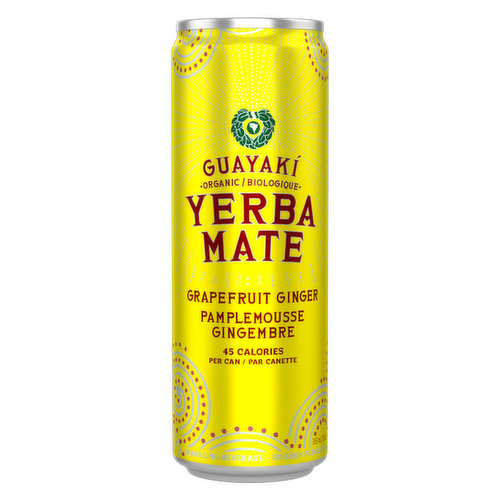 Guayaki - Yerba Mate Ginger Grapefruit