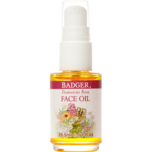 Badger - Damascus Rose Face Oil