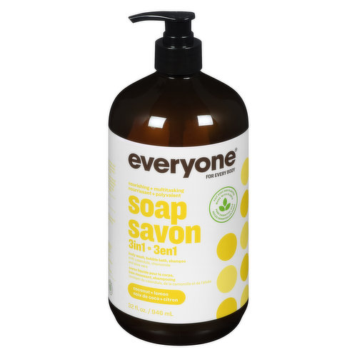 Everyone - 3in1 Soap - Coconut & Lemon
