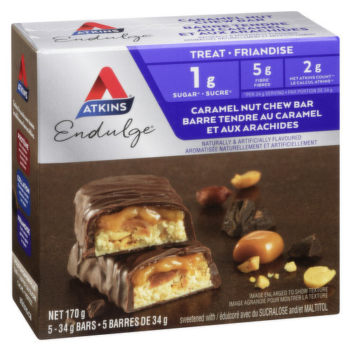 Atkins - Endulge Bars - Caramel Nut Chew