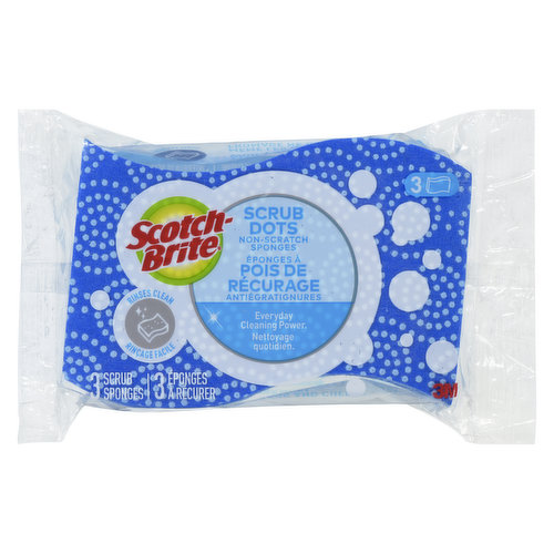 Scotch-brite Scrub Dots Non-scratch Dishwand Refill - Unscented