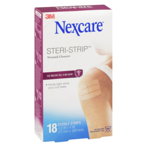 3M Steri-Strip wound closure strips