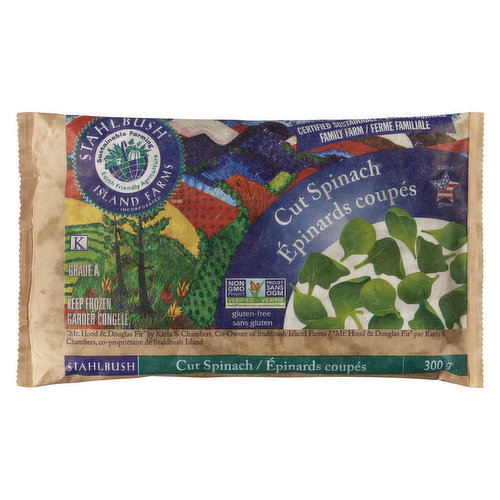 Stahlbush Islnd - Spinach Cut Frozen