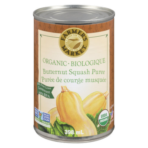 Farmer's Market - Butternut Squash Puree Organic