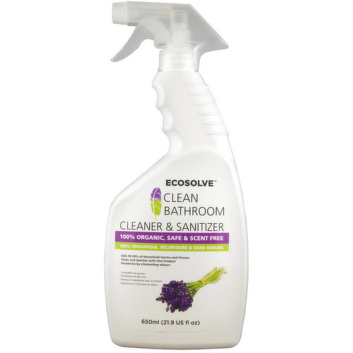 EcoSolve - Clean Bathroom Cleaner and Sanitizer