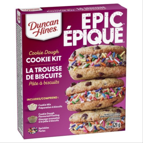 Duncan Hines - EPIC Cookie Dough Cookie Kit