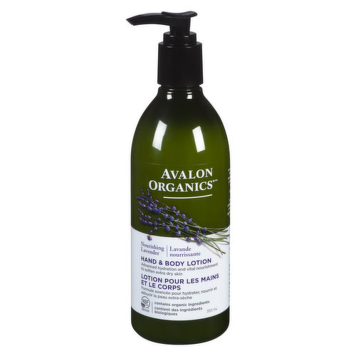 Avalon Organics - Hand & Body Lotion - Lavender