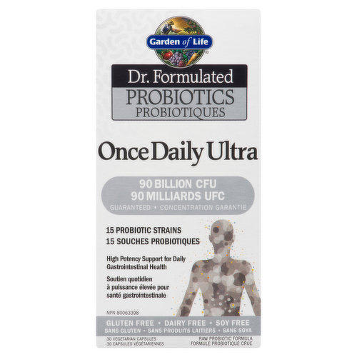 Garden of Life - Dr. Formulated Probiotics Once Daily Ultra