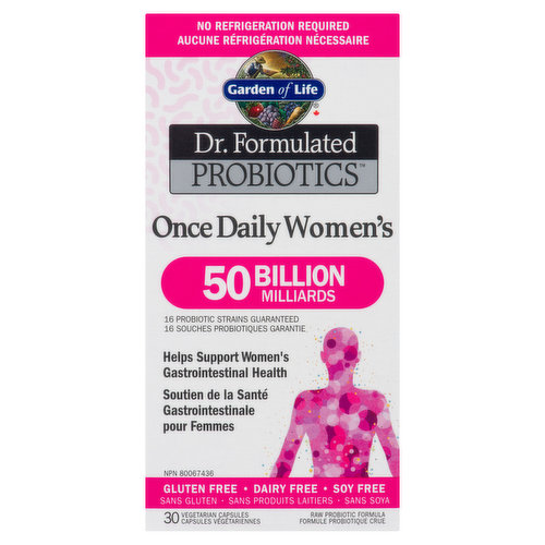 Garden of Life - Dr. Formulated Probiotics Once Daily Women's