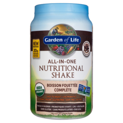 Garden of Life - All-In-One Nutritional Shake Chocolate