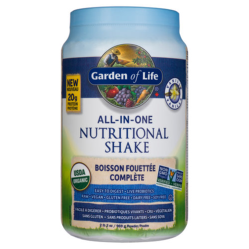 Garden of Life - All-In-One Nutritional Shake Vanilla