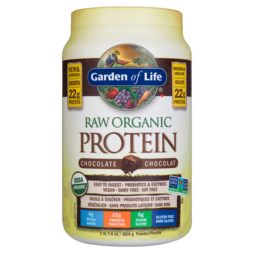 Garden of Life - Fit Protein Powder Chocolate
