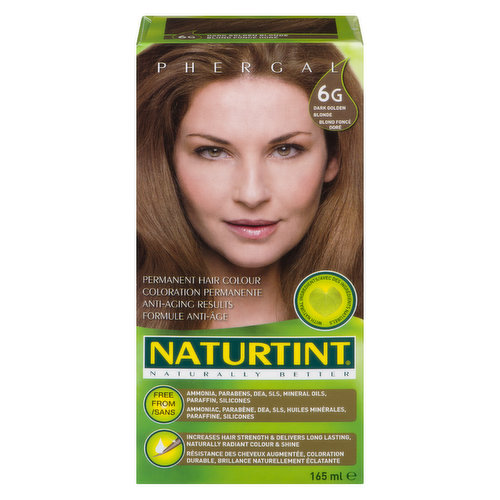 Naturtint - Hair Colour Permanent Dark Golden Blonde 6G