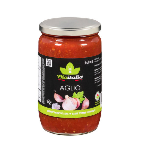 Bioitalia - Tomato Sauce Aglio Organic