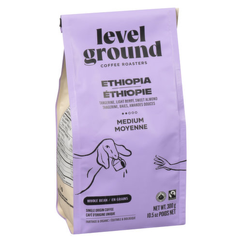 Level Ground Trading - Ethiopia Medium & Lovely Whole Bean