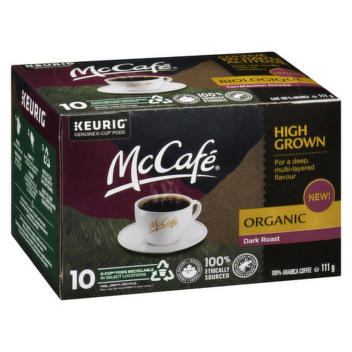 McCafe - Organic Dark Roast Coffee K Cups