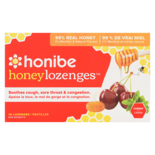 Honibe - Lozenges Honey Cherry