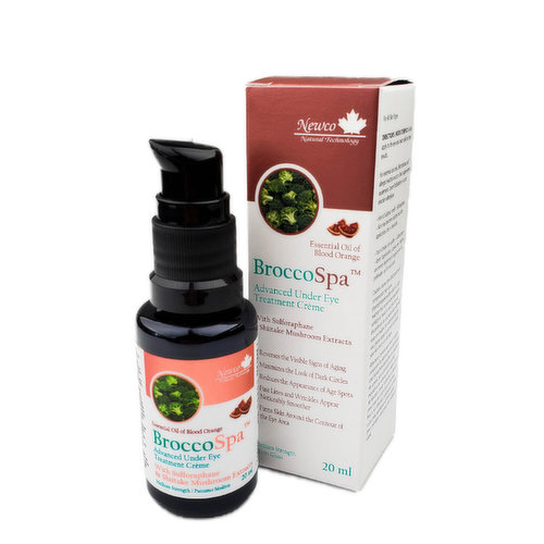 Newco Natural Technology - BroccoSpa Under Eye Creme