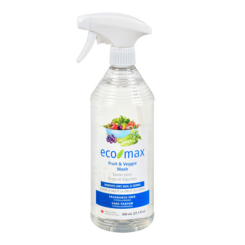 Ecomax - Hypoallergenic Fruit & Veggie Wash