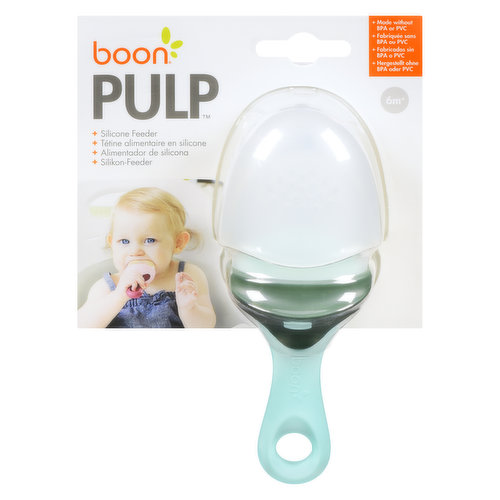 BOON PULP Silicone Feeder | Pink