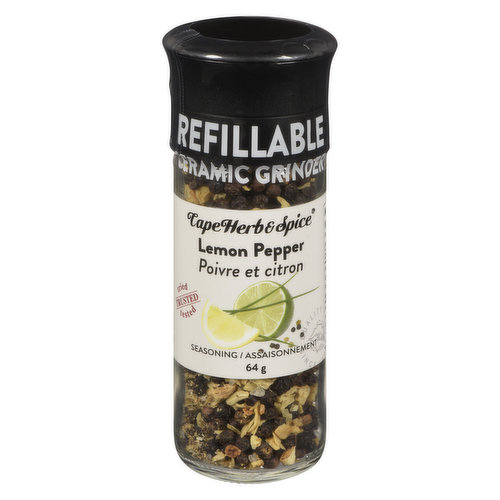 LEMON PEPPER SEASONING 64G