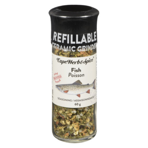 Cape Herb & Spice - Fish Seasoning Grinder