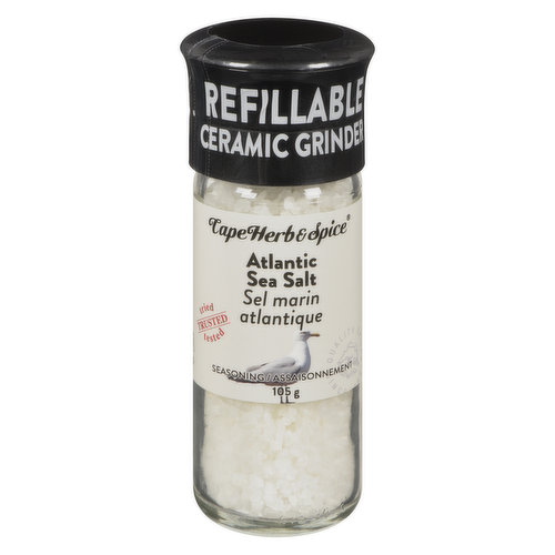 Cape Herb & Spice - Atlantic Sea Salt With Grinder