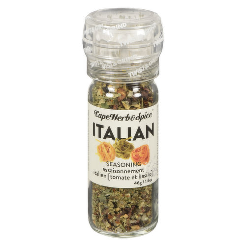 Cape Herb & Spice - Italian Seasoning With Grinder