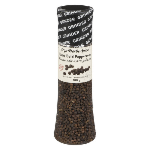 Cape Herb and Spice - Extra Bold Peppercorns With Grinder