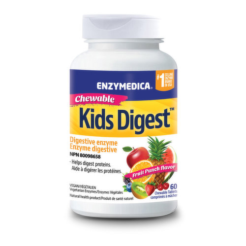 Enzymedica - Kids Digest Fruit Punch